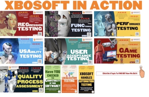 Different Software testing expertise of XBOSOFT